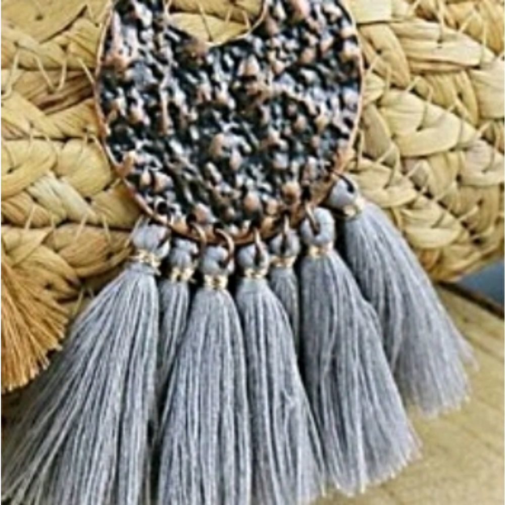 Tassel boho necklace
